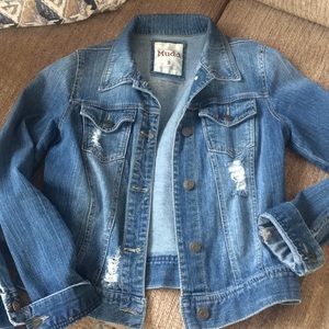 Two denim jackets